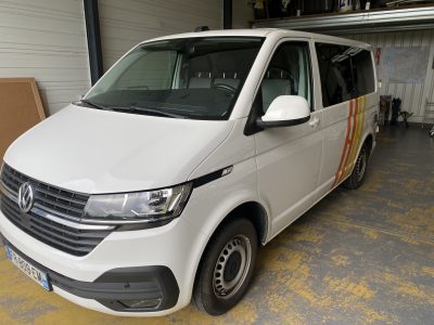🚐 VAN AMENAGE VOLKSWAGEN TRANSPORTER T6-1 - 2L TDI 110 cv - Juillet 2020 - 71500 kms - 34 900€ - Prêt pour des road trips 🌍
