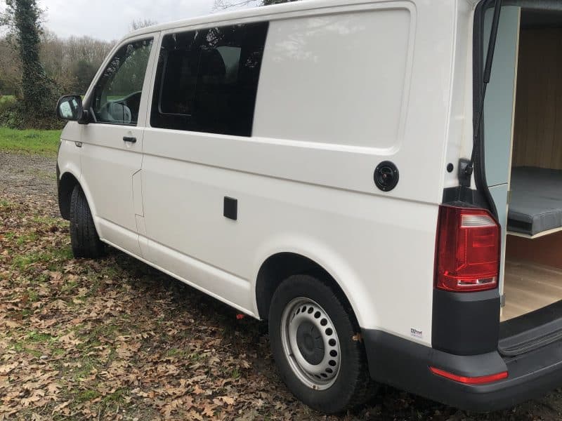 VW Transporter T6 Hayon 2 Places Am&eacute;nag&eacute; Venturo / VASP - 2019