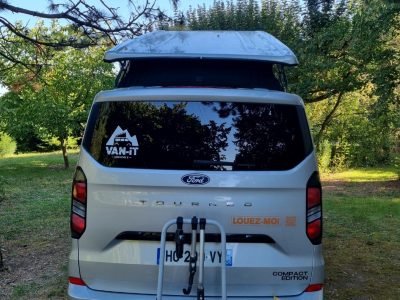 VAN PANAMA 5 places P10+ Ford TOURNEO 136ch 2025 BVA avec attelage