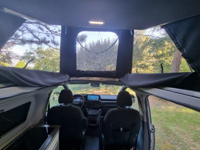 VAN PANAMA 5 places P10+ Ford TOURNEO 136ch 2025 BVA avec attelage