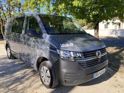 VOLKSWAGEN TRANSPORTER T6.1 aménagé – 07/2024 – 2L TDI 110 cv - 74 000 kms - 2 places
